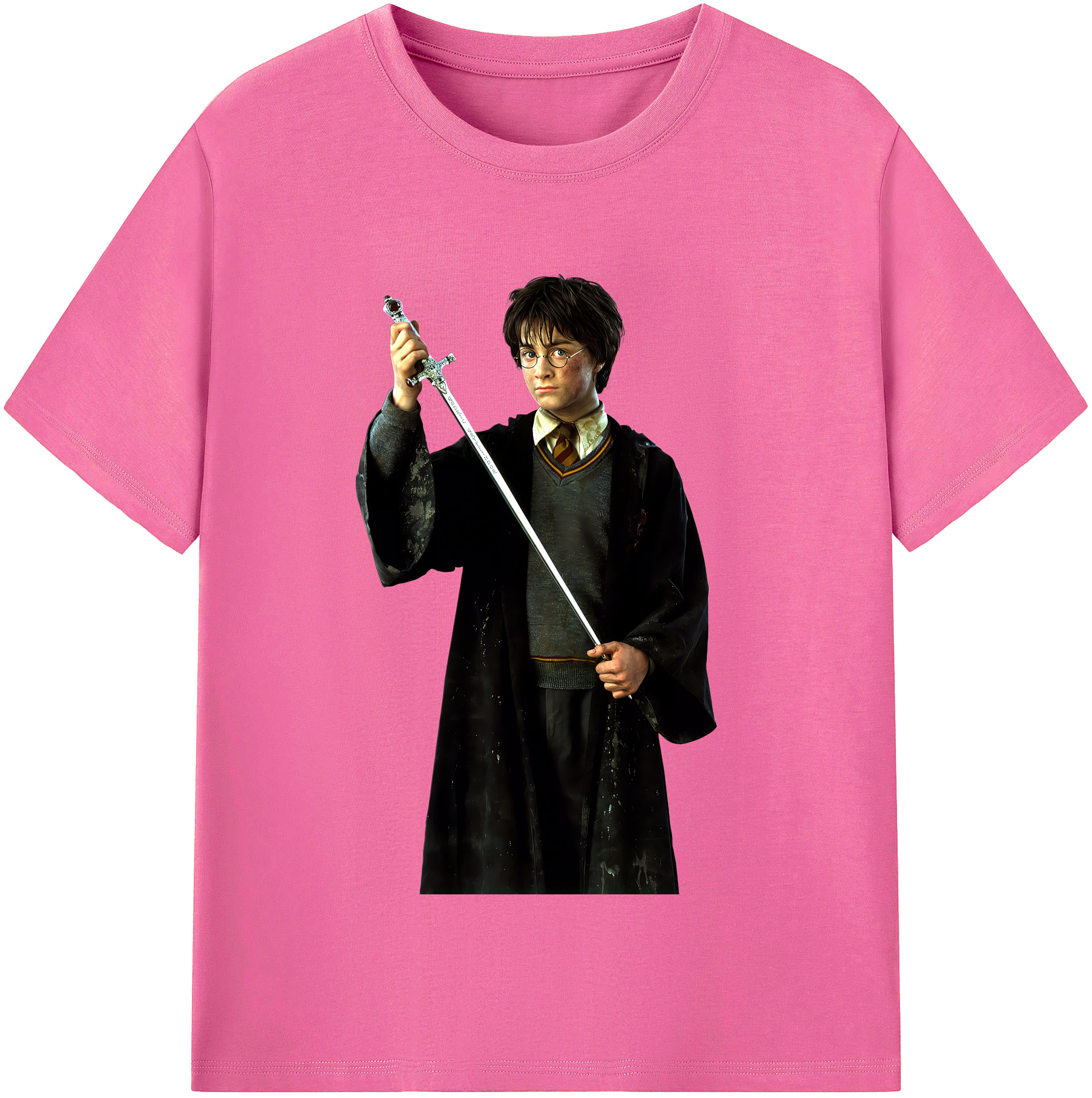 （画像用） Harry Potter ハリー・ポッターシリーズ レディースカジュアルプリントTシャツ（綿100％）